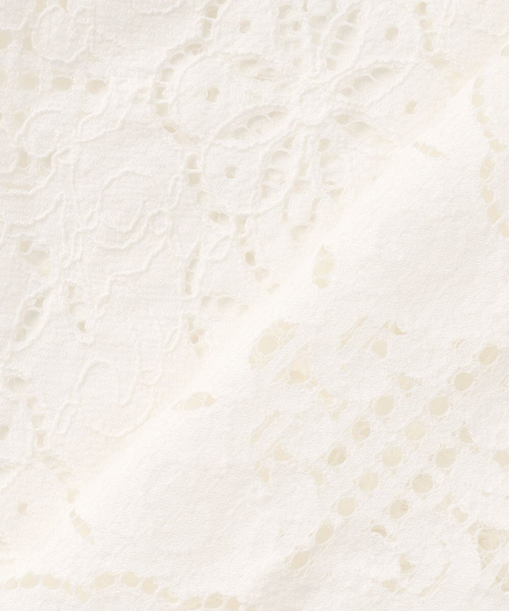 23区 【先行予約】ラッセルオーナメントレース キャミソール ブラウス 