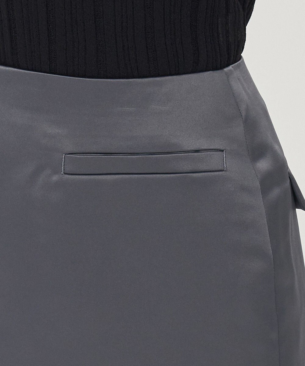 uncrave ラスターサテン スカート（uncrave WHITE） 