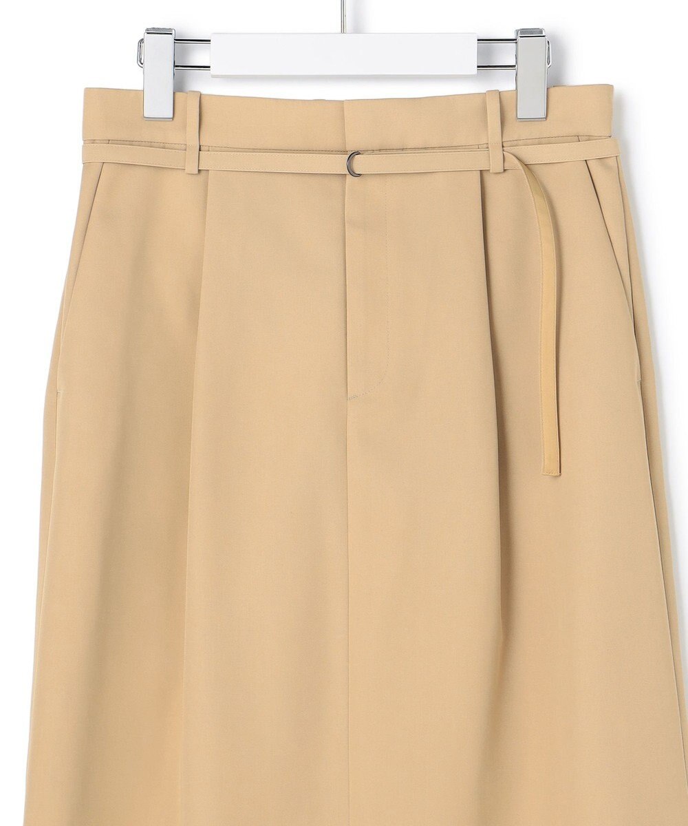 ICB L 【WEB＆一部店舗限定・撥水加工・洗える】C0SoftTwiLL ロングスカート 