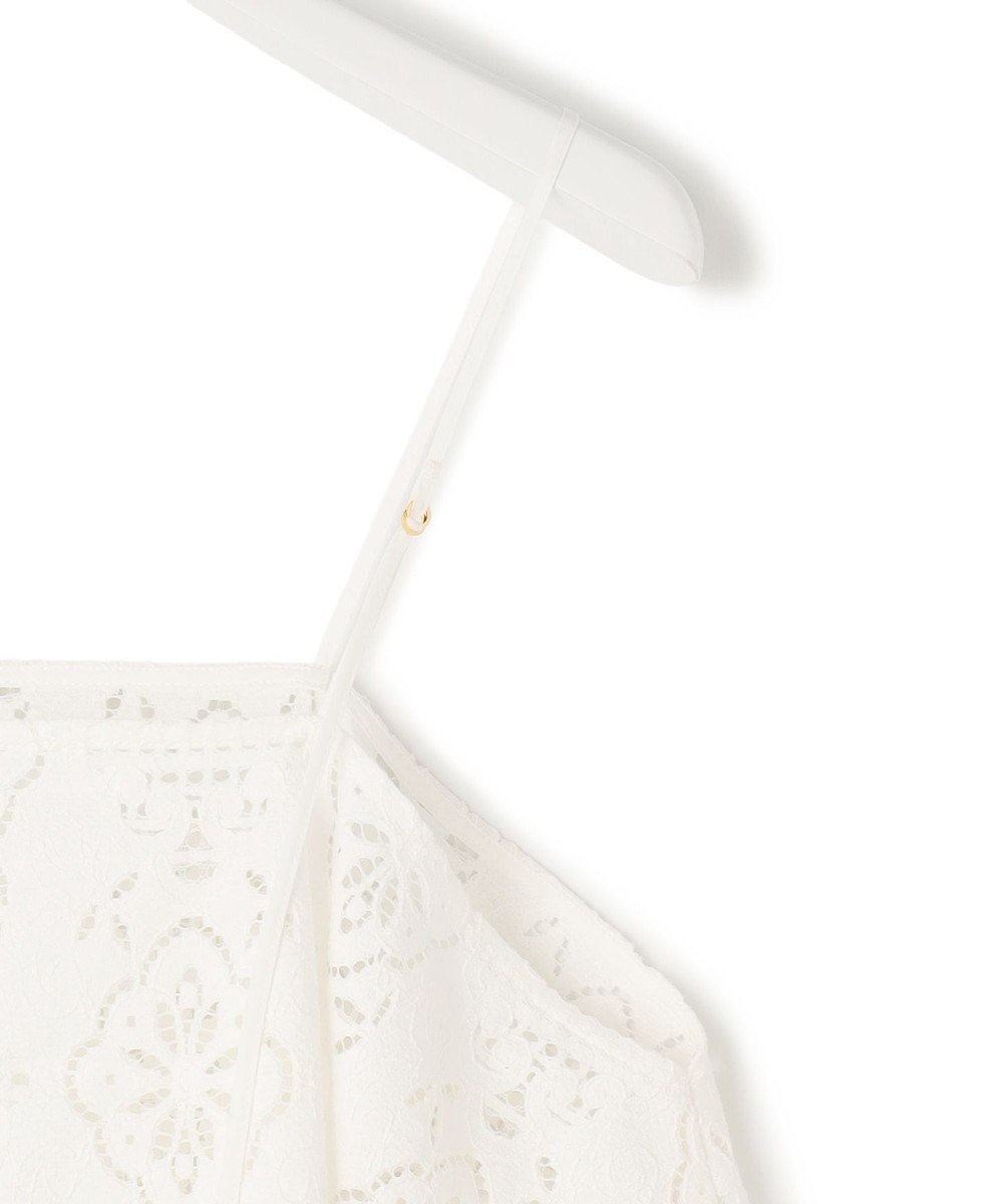 23区 【先行予約】ラッセルオーナメントレース キャミソール ブラウス 