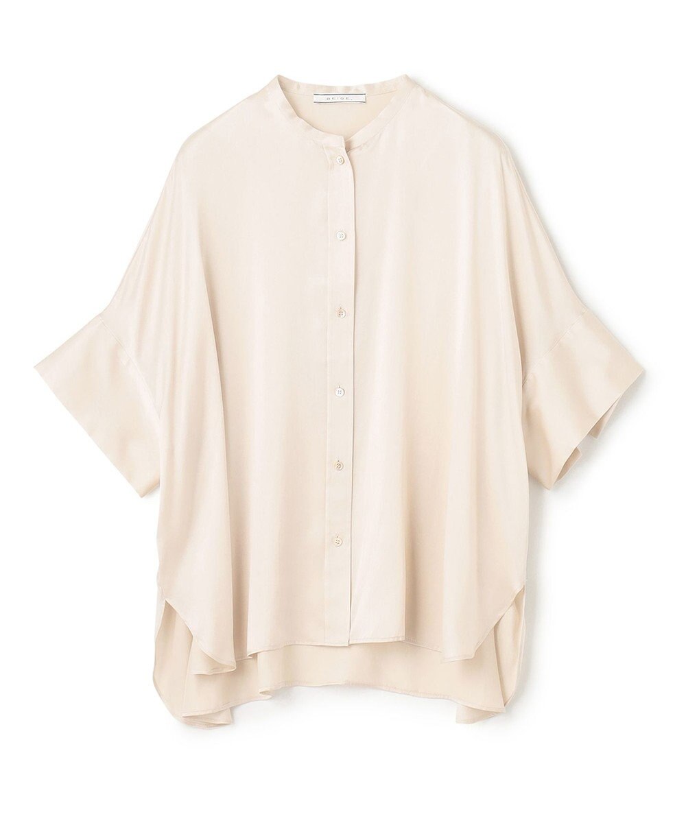 BEIGE， YEW / シャツブラウス 