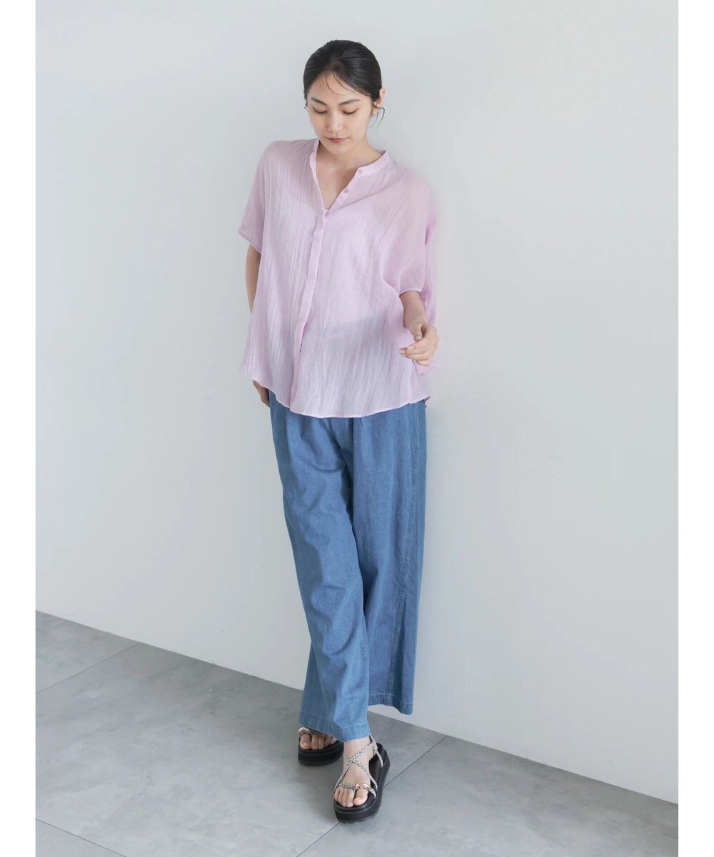 Te chichi 【7色展開】シャンブレーボイルドルマンシャツ 