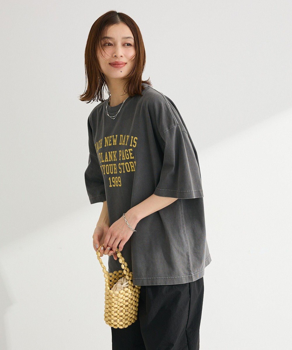 Green Parks ピグメントロゴＴシャツ 