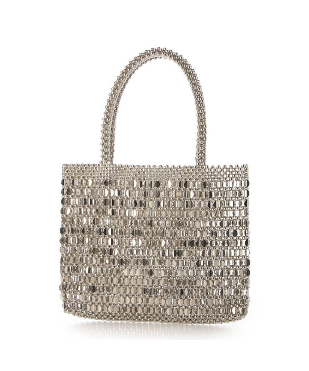 UNBILLION カシュカシュ cachecache / メタルビーズミニトートバッグ 