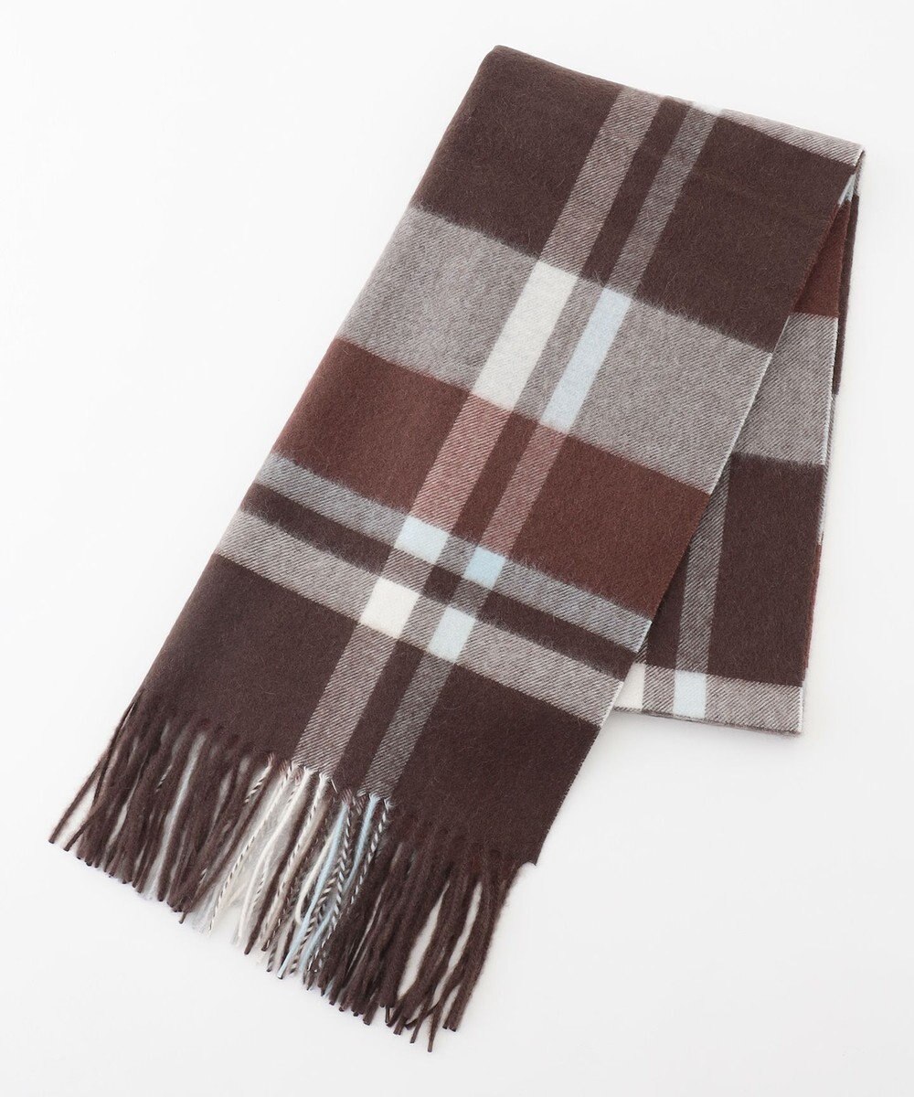 J.PRESS LADIES カシミヤチェック マフラー 