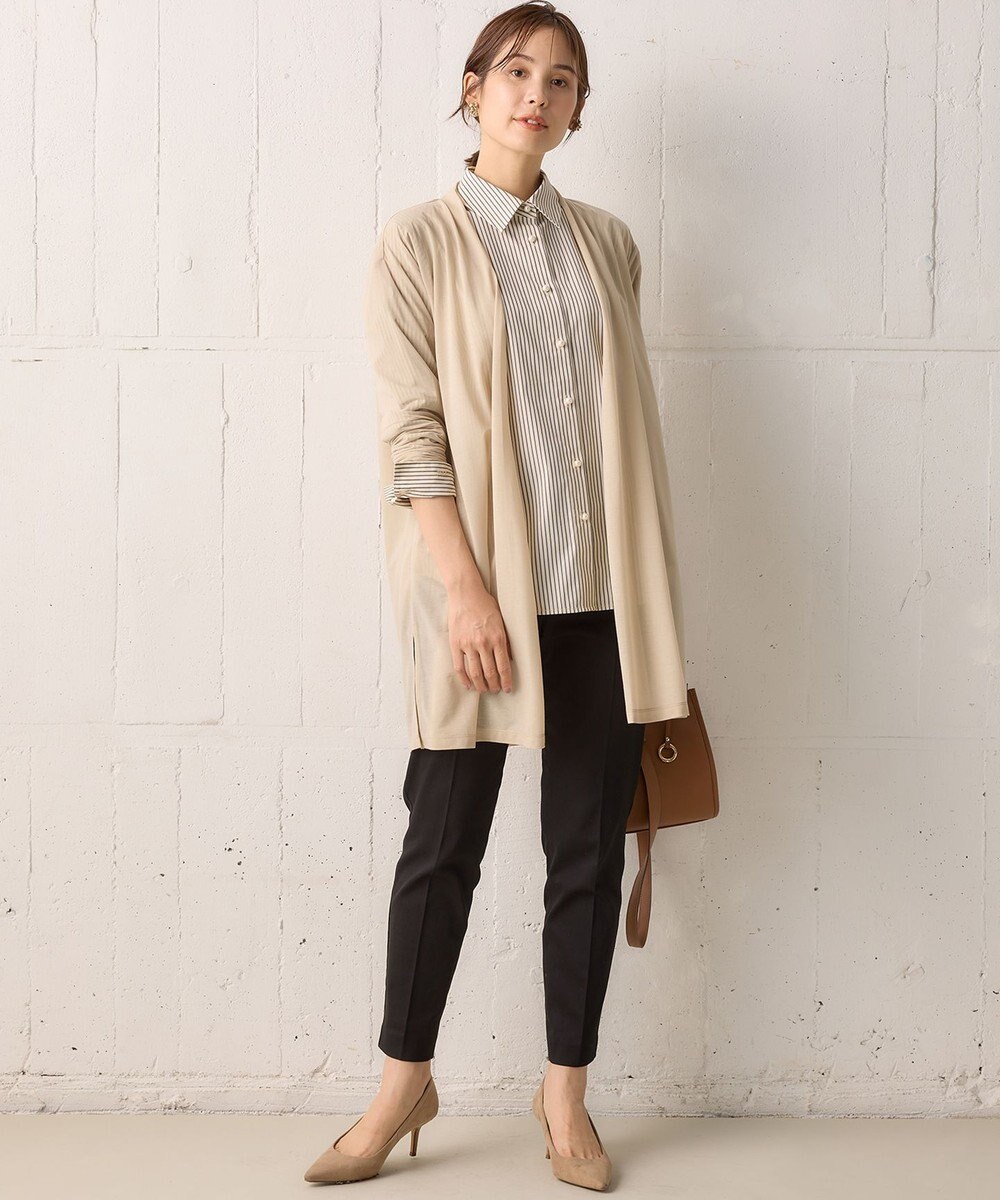 組曲 【WEB限定】ストレッチテーパード パンツ 