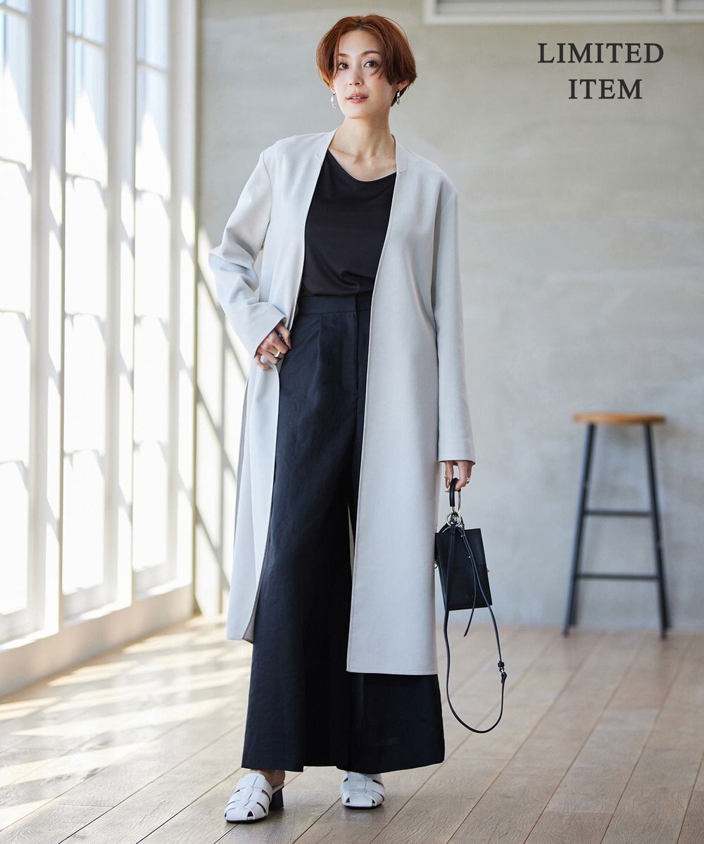 ICB 【WEB限定】 Slub タックパンツ 