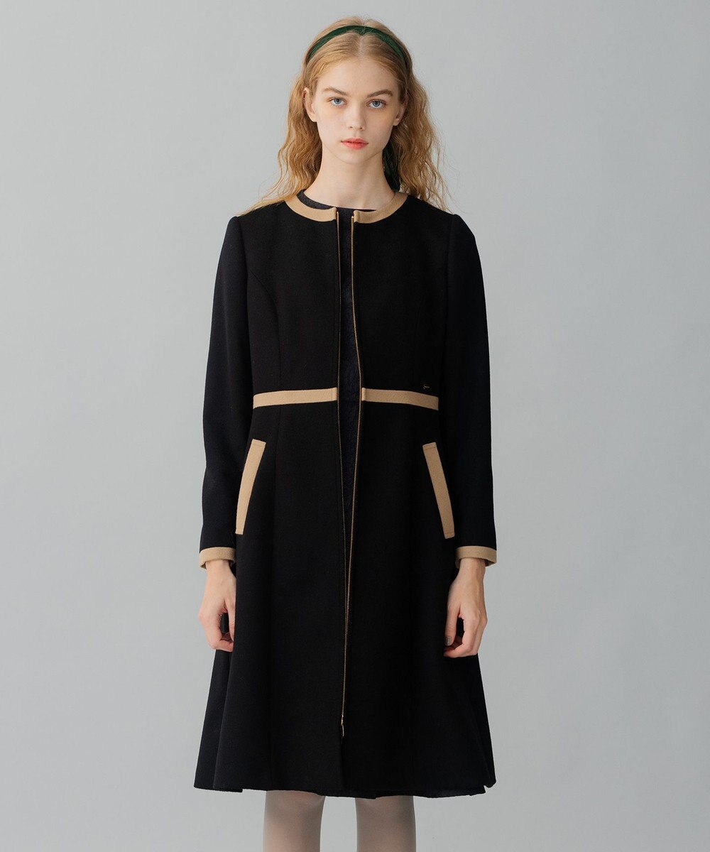 TOCCA MUSE ウールメルトンコート 