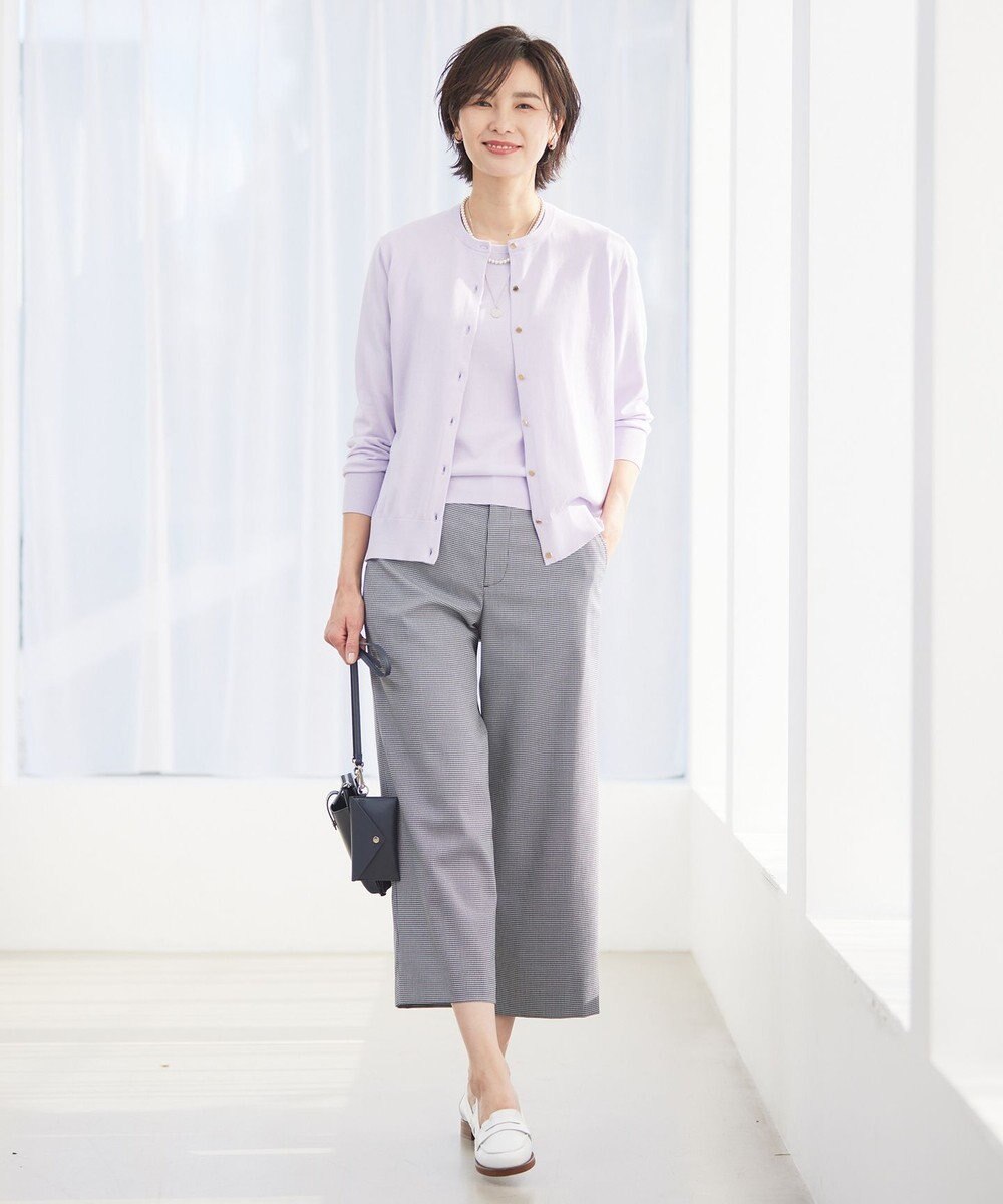 J.PRESS LADIES 【3WAY】 パールコイン 2連 ネックレス 