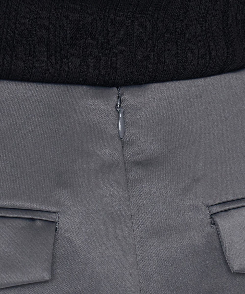 uncrave ラスターサテン スカート（uncrave WHITE） 