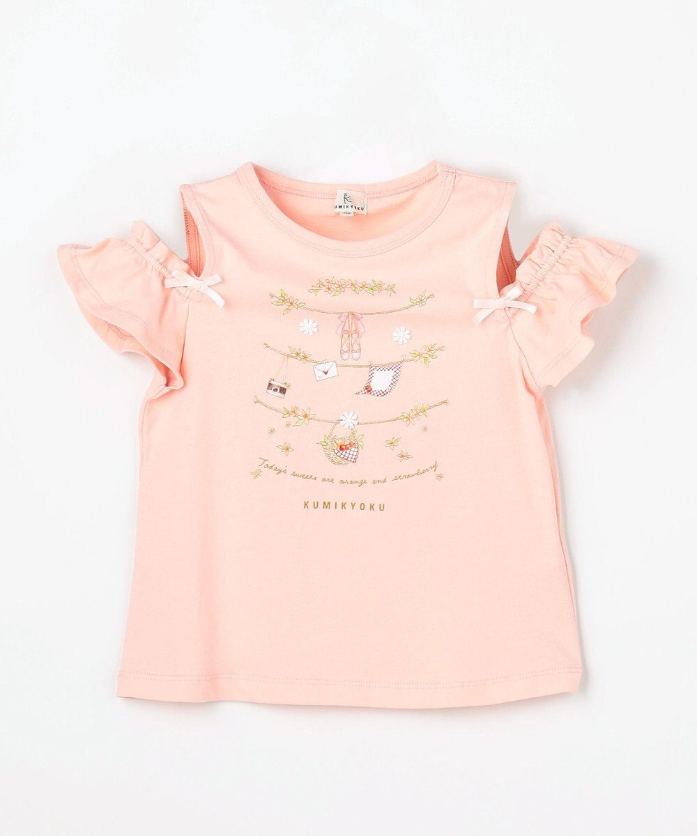 組曲 KIDS 【110-140㎝】 フルーティーブリーズTシャツ 