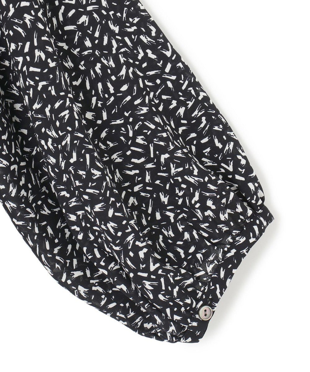 23区 L 【接触冷感/吸水速乾/洗える】ペインティングプリント ワンピース 