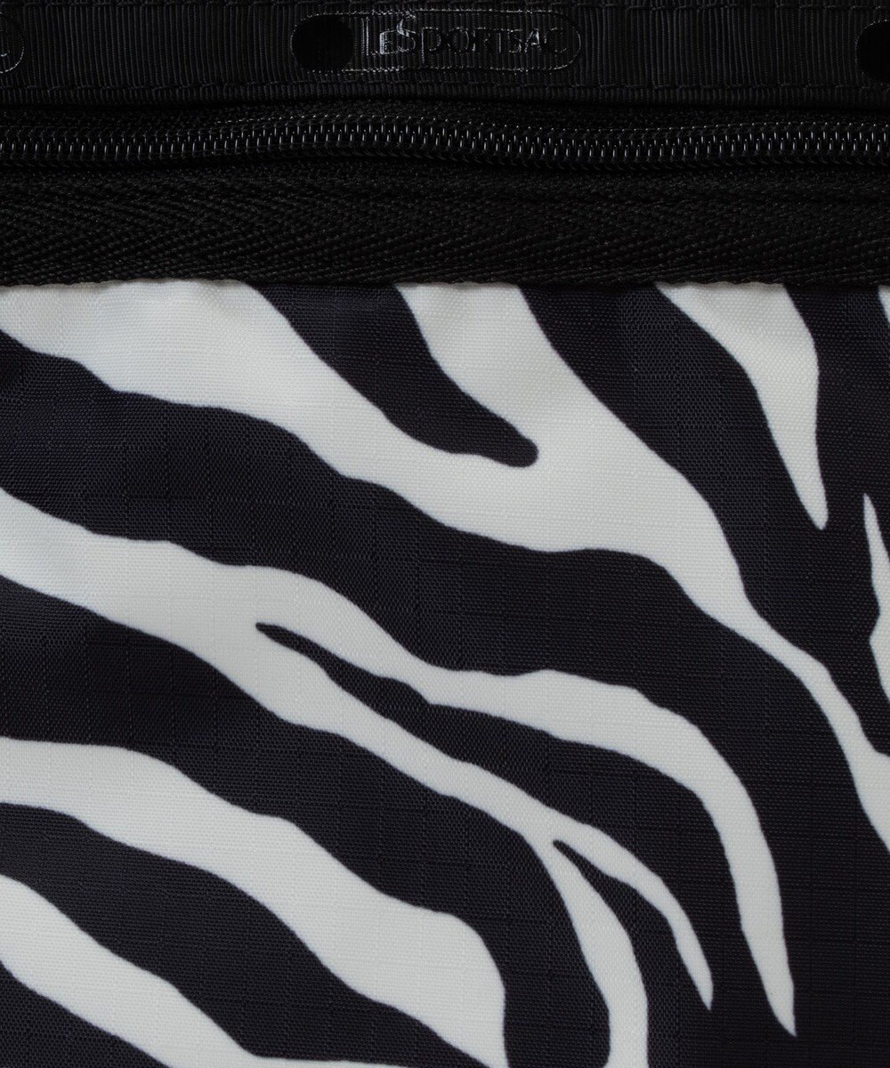LeSportsac MINI N/S TOTE/クリームブラックゼブラ 