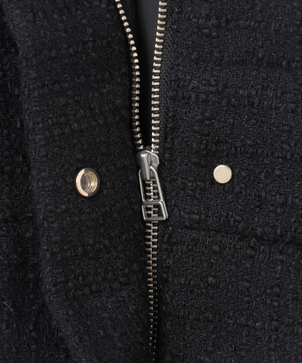 組曲 【中綿・軽羽織】フード付きパディングベスト 