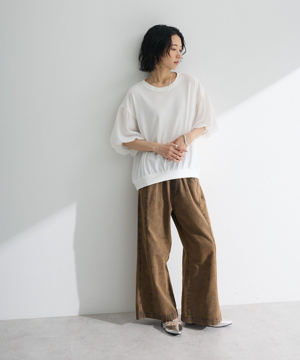 Green Parks 袖バルーンドッキングプルオーバー 