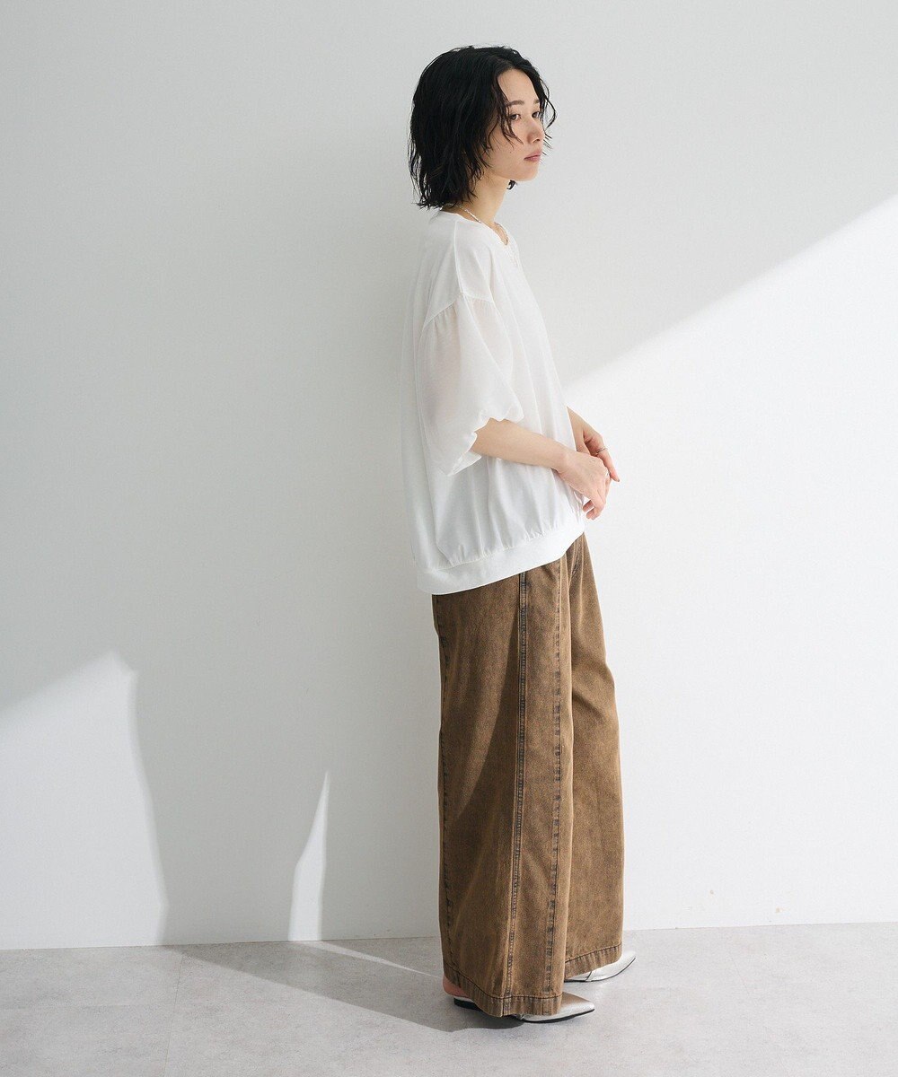 Green Parks 袖バルーンドッキングプルオーバー 