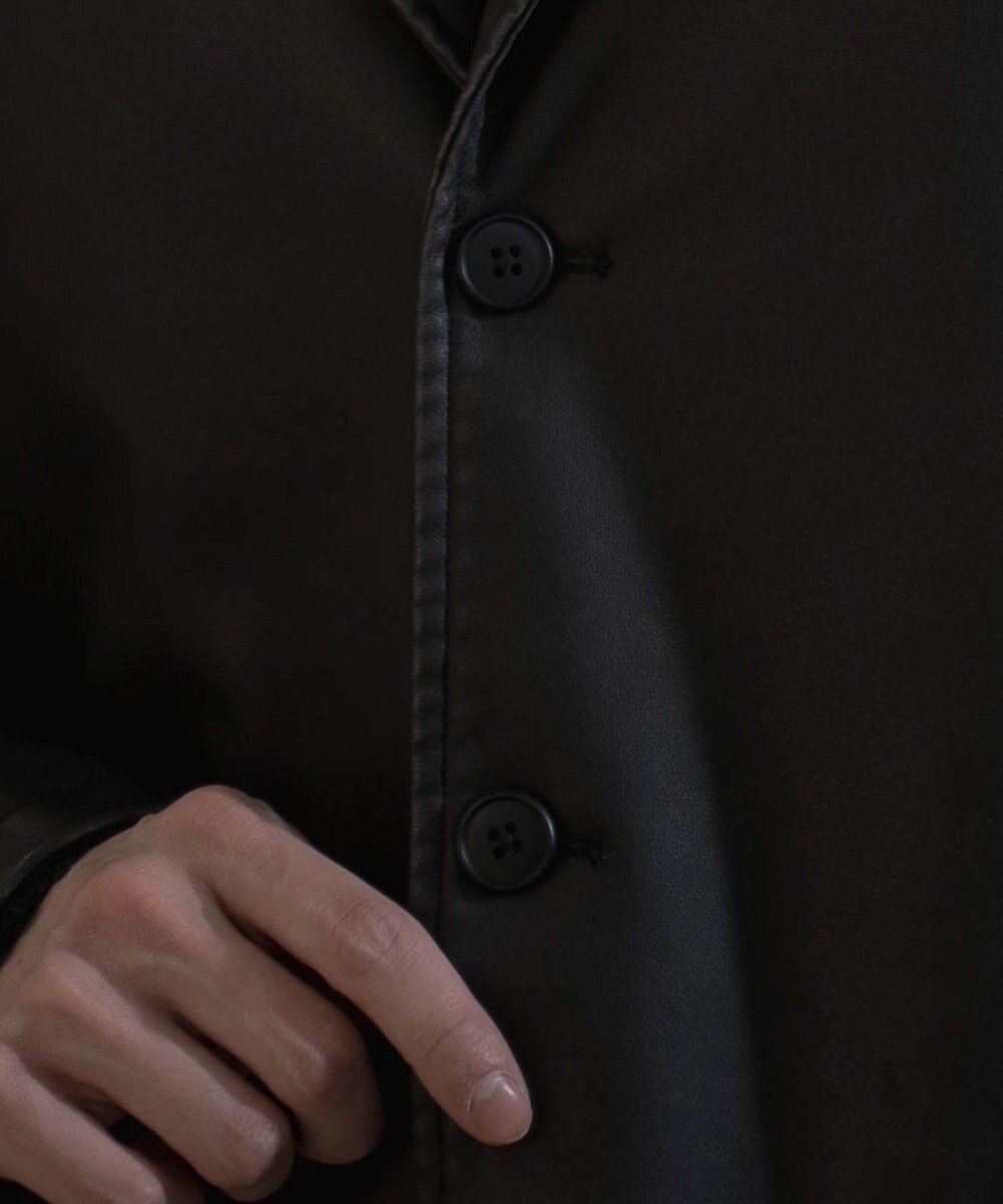 WEGO PUシングルテーラードジャケット 