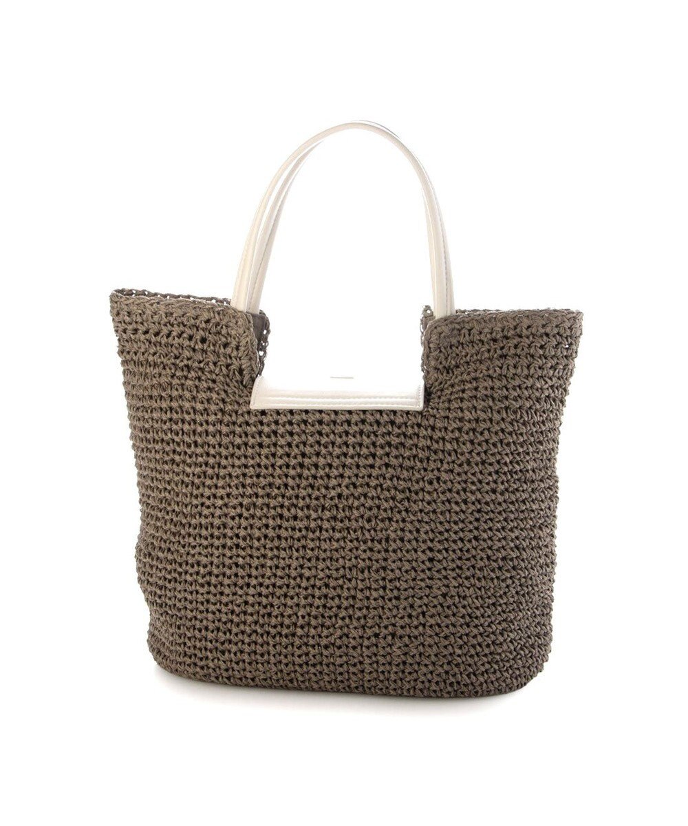 UNBILLION カシュカシュ cachecache / ベルトフラップクロッシェトート カゴバッグ 