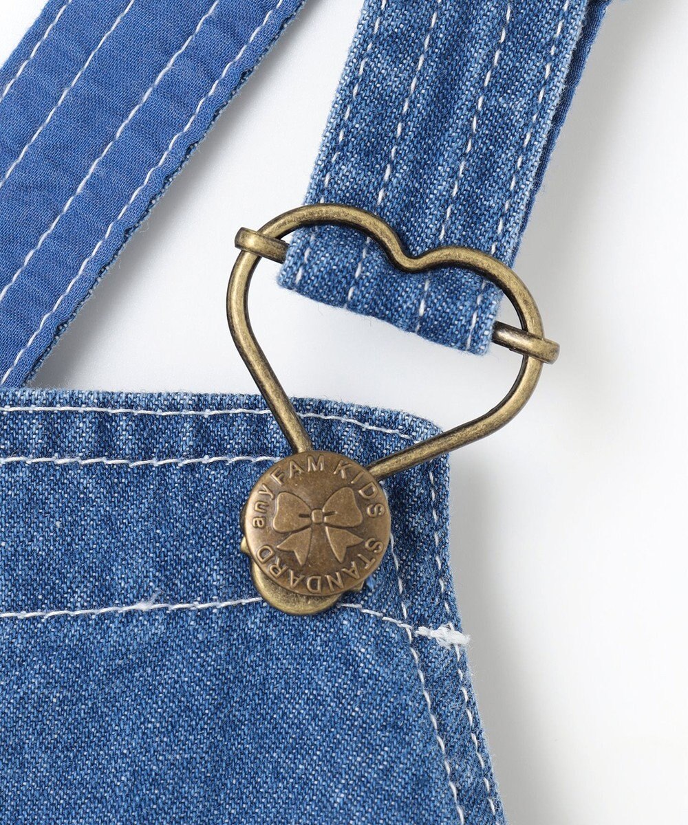 ANY KIDS デニムジャンパースカート 