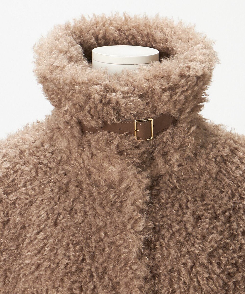 23区 【GOLD LABEL】カーリーニードルファー ブルゾン 