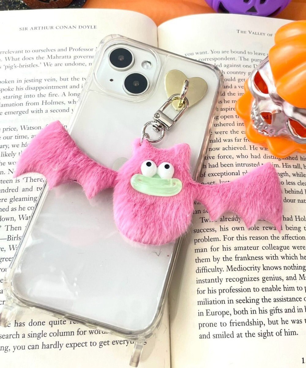 WEGO ミニハピハピコウモリモンスターぬいぐるみキーホルダー 