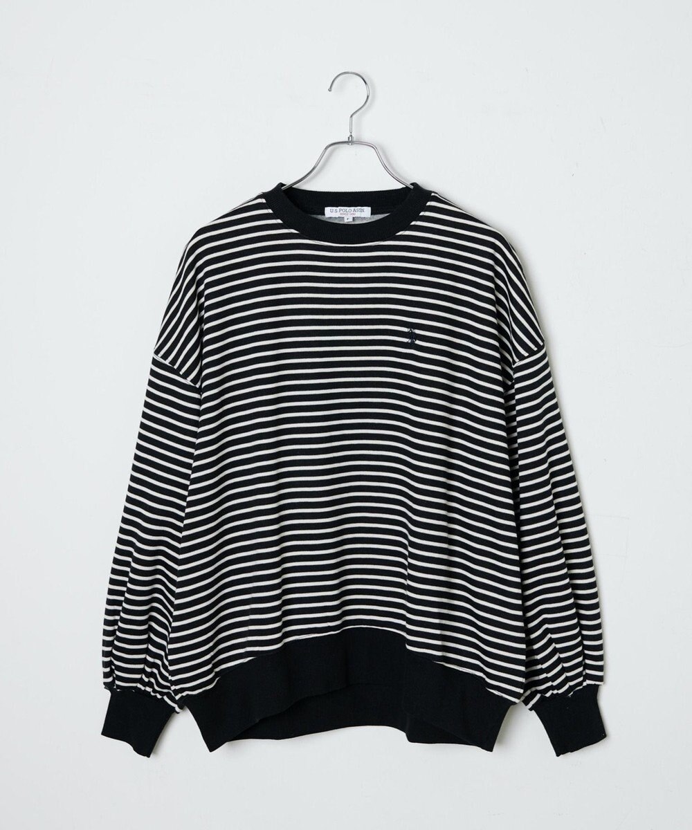 WEGO U.S. POLO ASSN.　だぼそでワンポイントスウェット 