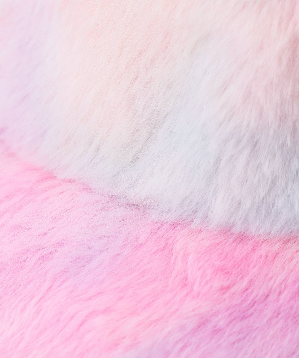 ANY KIDS ネコ耳付き ファー キャップ 