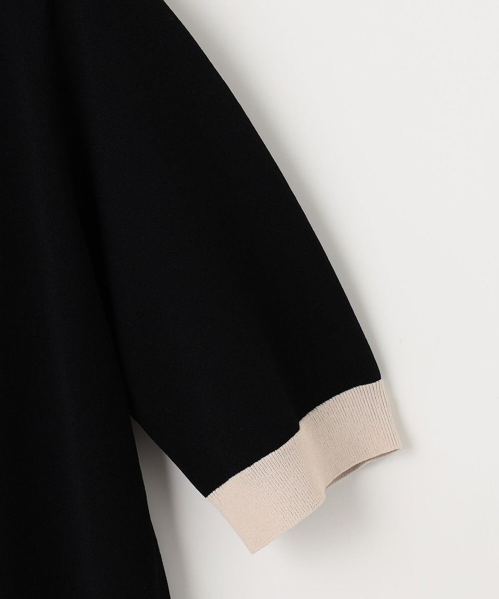 23区 S 【洗える】レーヨンポリエステルストレッチ 半袖 カーディガン 