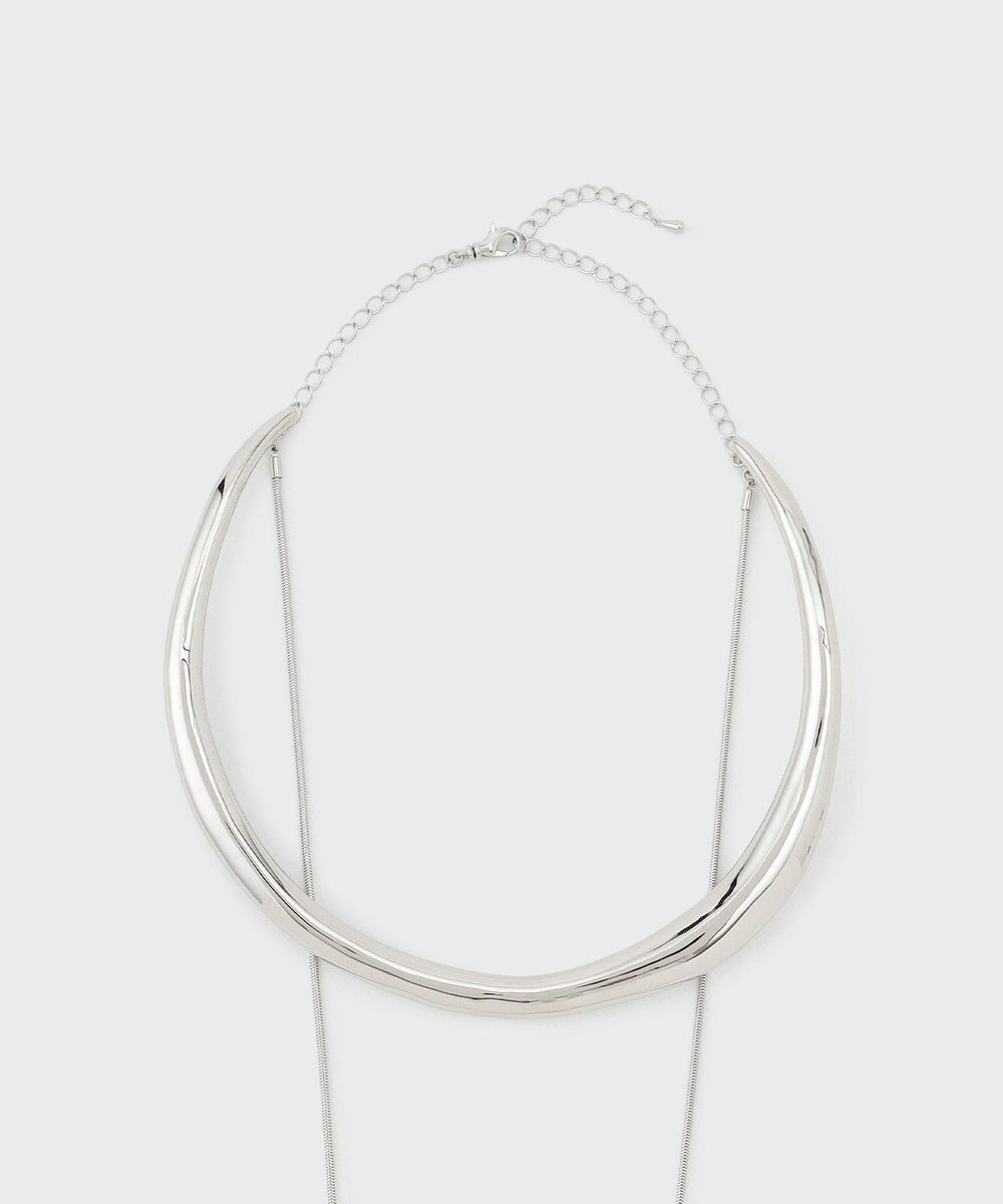 GRACE CONTINENTAL メタルボリュームチョーカー 