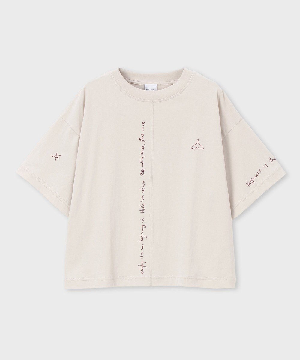 Paul Smith ハンドドローイング刺繍 半袖Tシャツ 