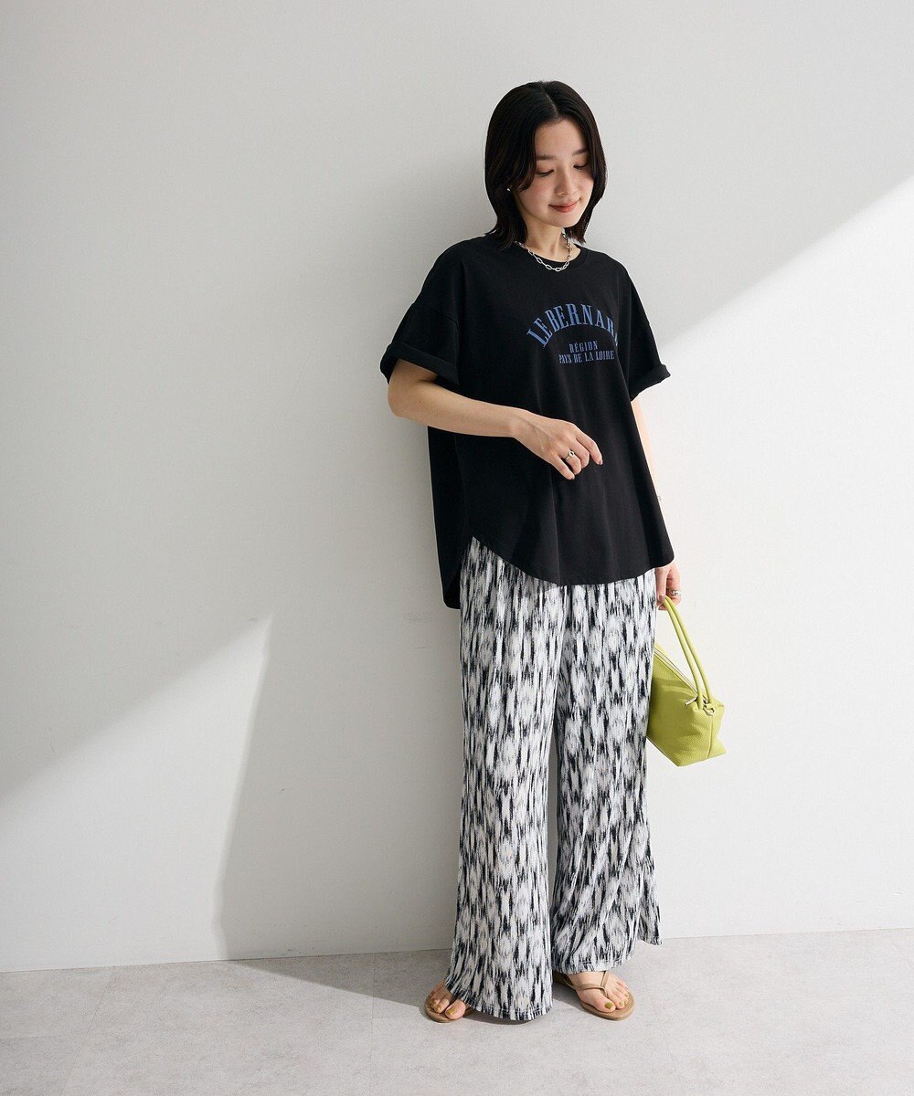 Green Parks シアーカットワイドパンツ 