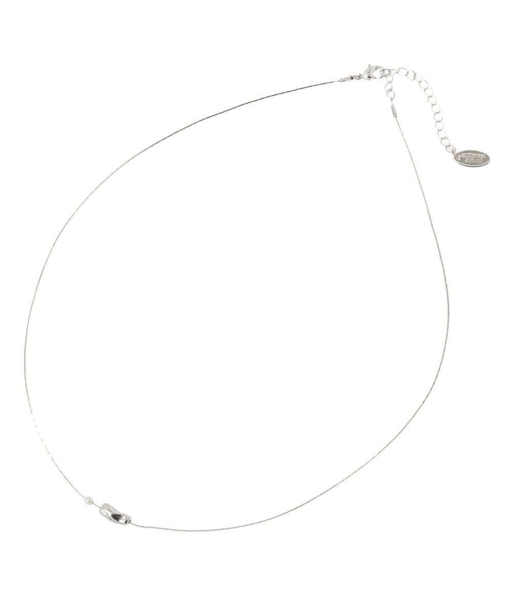 AMERICAN HOLIC メタルパールトップネックレス 