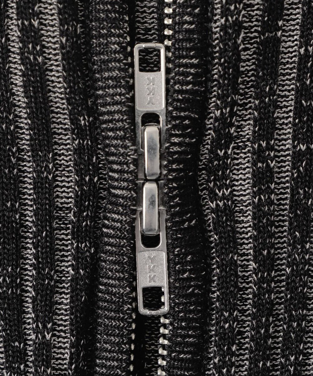 WEGO ダブルジップオフショルニットトップス 