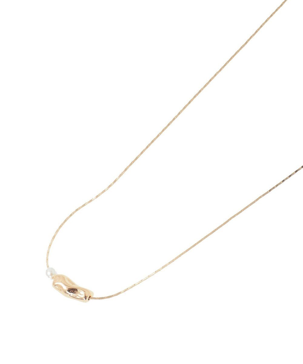 AMERICAN HOLIC メタルパールトップネックレス 