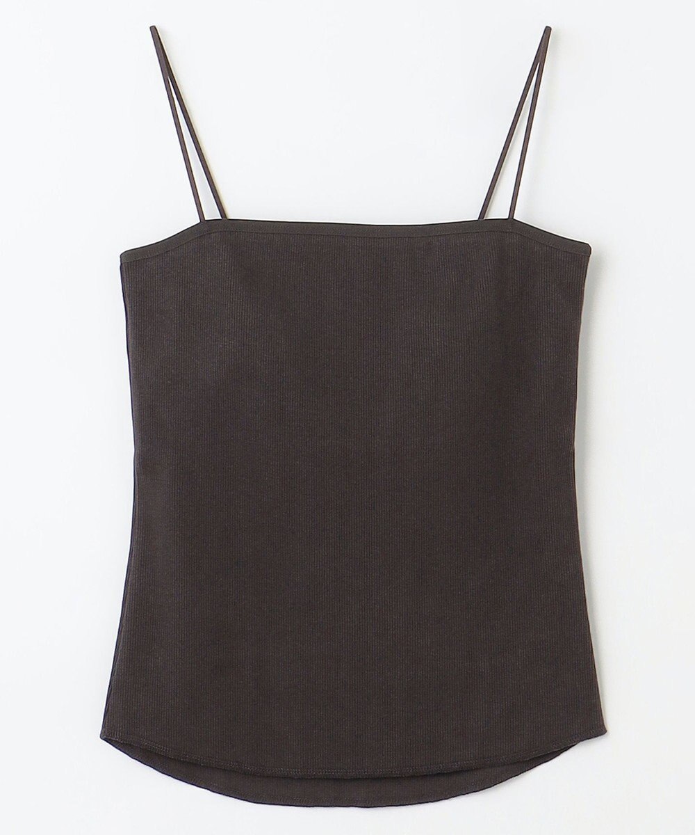uncrave リブ キャミソール(カップ付き) 
