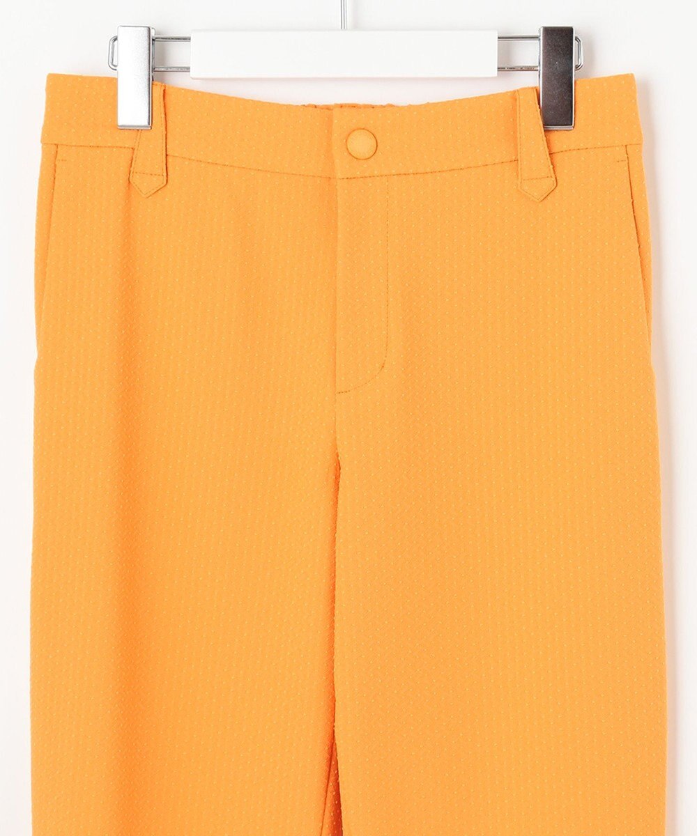 23区GOLF 【WOMEN】【洗える】ドットジャガード テーパードパンツ 