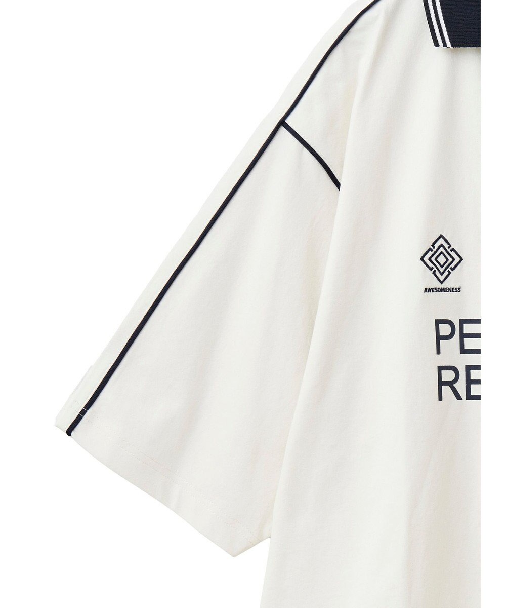 CRAFT STANDARD BOUTIQUE 接触冷感/UVカット/イージーケア/ストレッチ/ゲームシャツ-A 