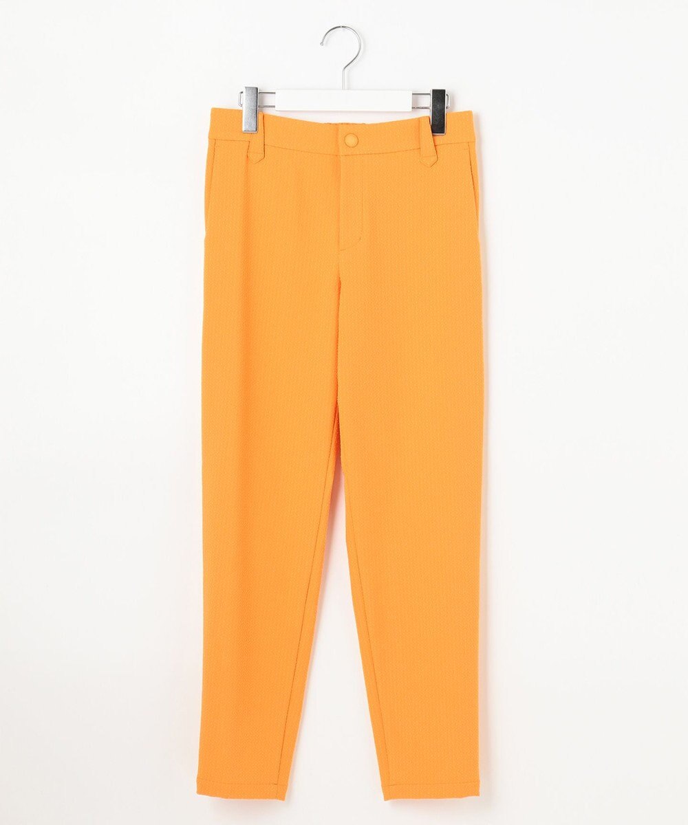 23区GOLF 【WOMEN】【洗える】ドットジャガード テーパードパンツ 