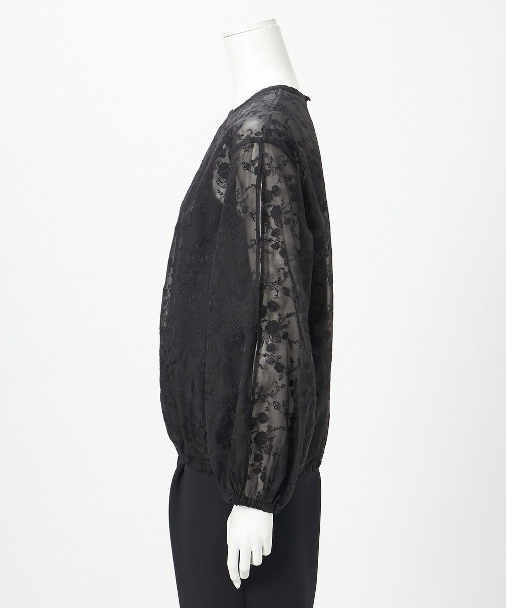 23区 L 【R(アール)】エンブロイダリーフラワー ブラウス 