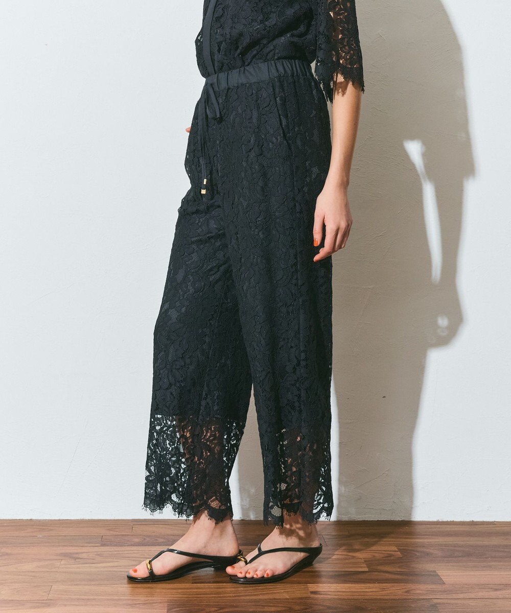 GRACE CONTINENTAL レースイージーパンツ 