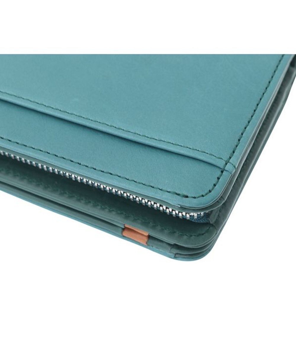 genten ピア L字ファスナー2つ折り財布 