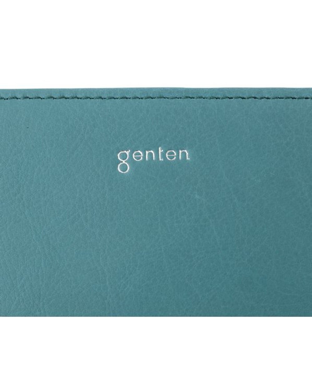 genten ピア L字ファスナー2つ折り財布 