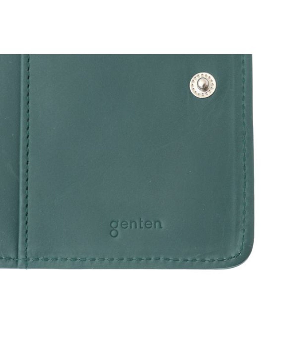 genten ピア L字ファスナー2つ折り財布 