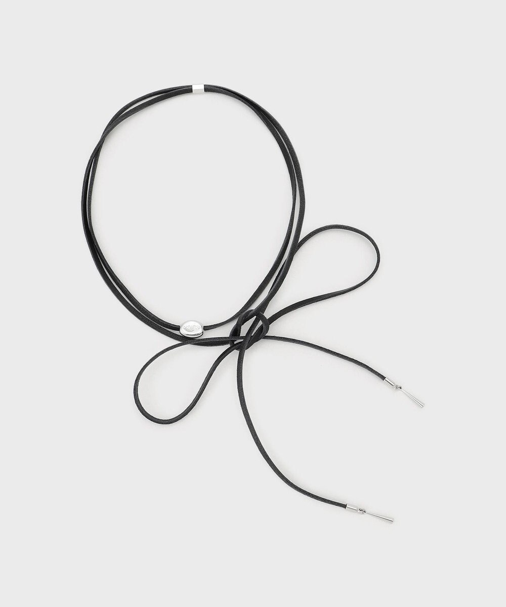 GRACE CONTINENTAL レザーロングチョーカー 