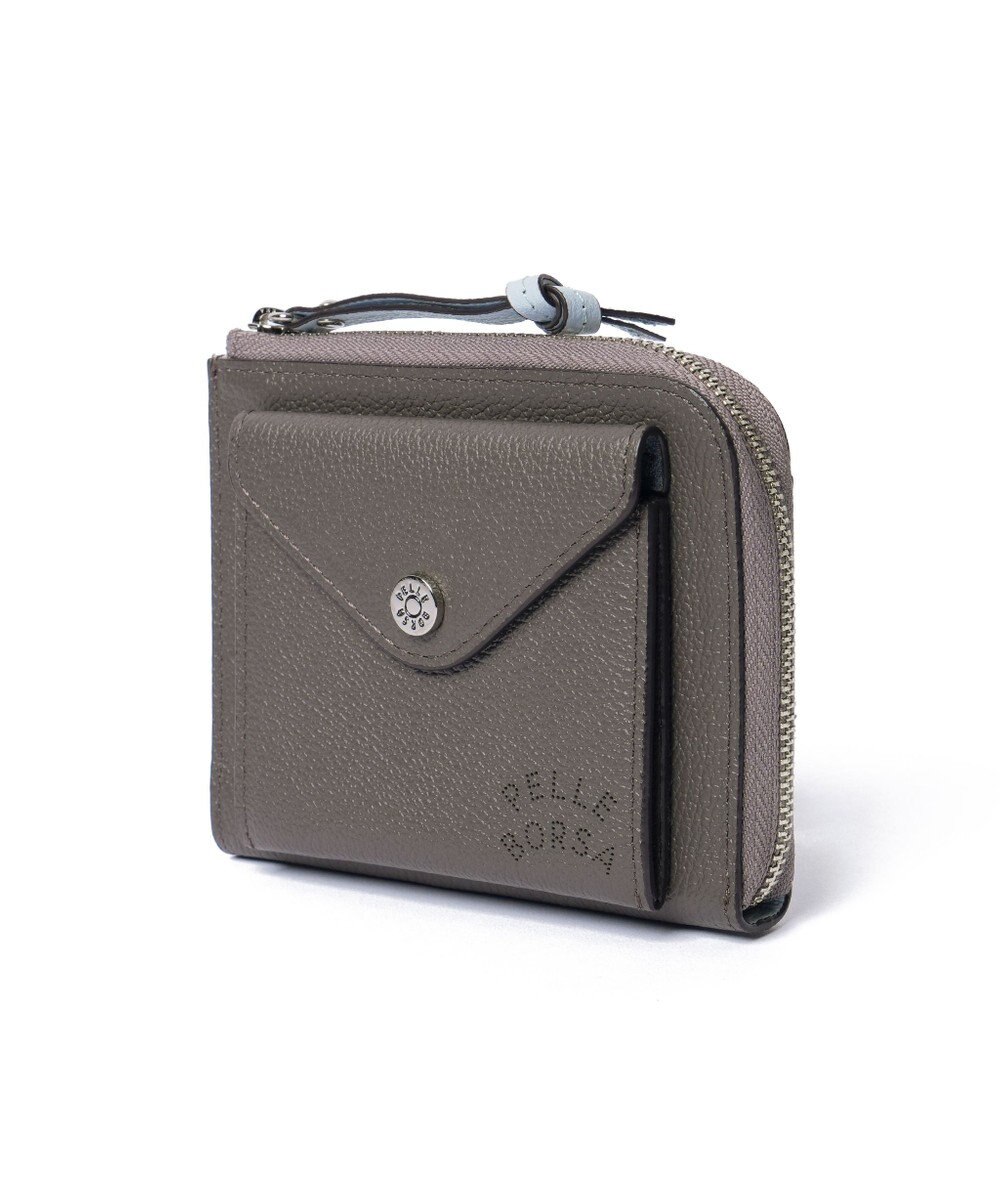 PELLE BORSA L字ファスナーコンパクト財布 Very Goods ベリーグッズ 7206 