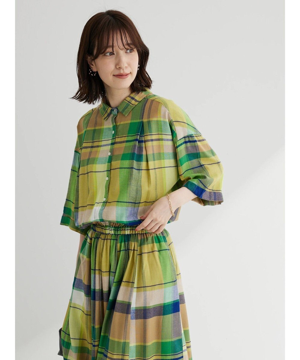 Green Parks Ｉ　襟付きワンピース 