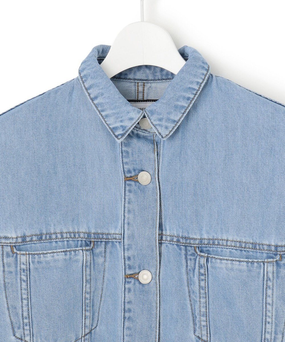 J.PRESS YORK STREET 【WOMEN】ソフトワイドデニム シャツジャケット 