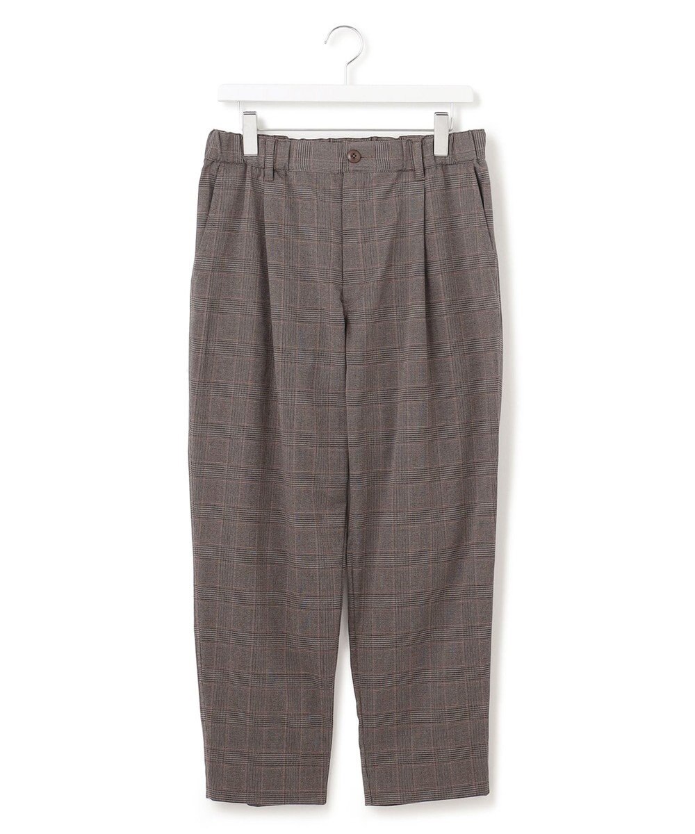 J.PRESS YORK STREET 【UNISEX】チェックテーパードパンツ 