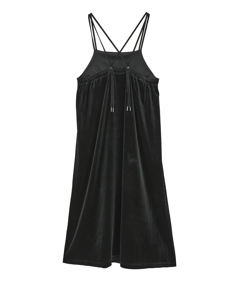 AMERICAN HOLIC ベロアキャミワンピース 