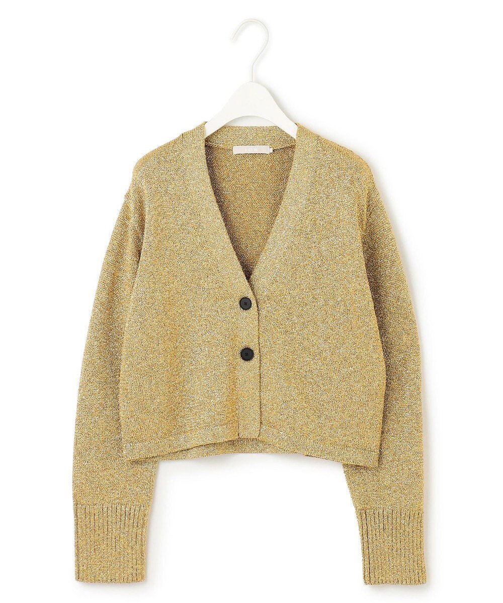 ICB 【洗える】リッチシャインニット カーディガン 